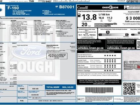 Used 2016 Ford F150 XLT w/ Equipment Group 302A Luxury image 5