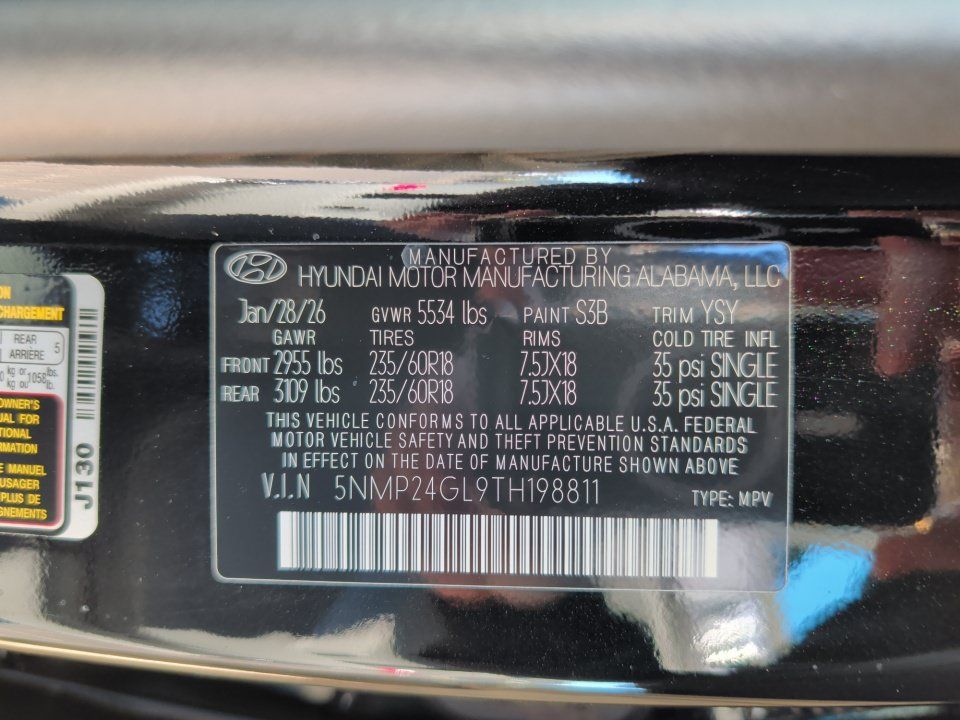 Certified 2026 Hyundai Santa Fe SEL w/ Tow & Go Package FWD image 35
