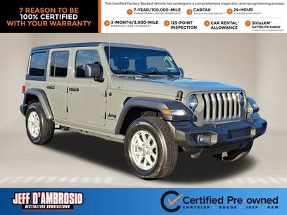 Certified 2023 Jeep Wrangler Sport S
