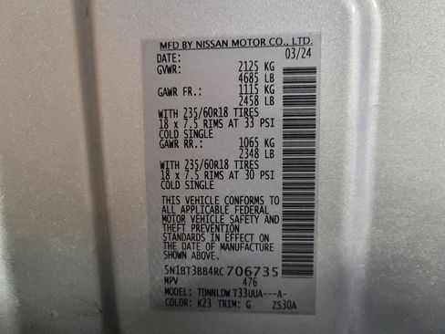 Used 2024 Nissan Rogue SV image 33