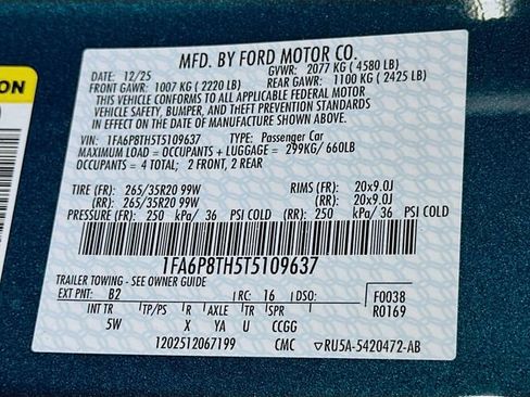 New 2026 Ford Mustang Premium image 17