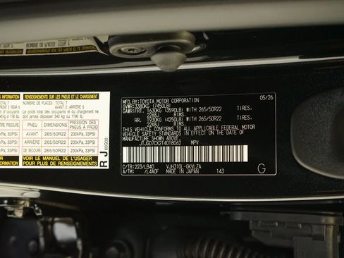 Used 2026 Lexus LX 700h Luxury w/ Accessory Package (Z1) AWD/4WD image 40