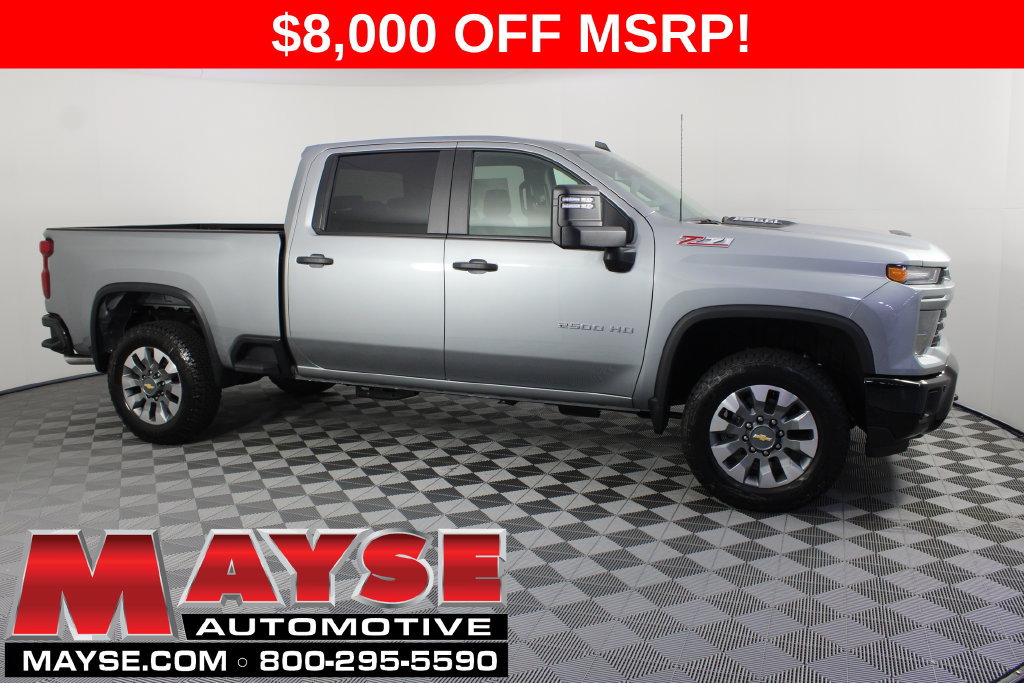 New 2026 Chevrolet Silverado 2500 Custom w/ Custom Value Package AWD/4WD image 1