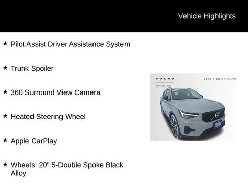 Certified 2023 Volvo XC40 B5 Plus w/ Driver Assist Package image 6
