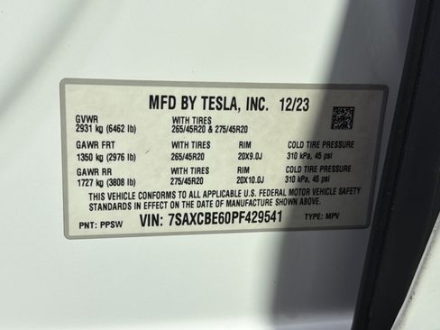 Used 2023 Tesla Model X Plaid AWD/4WD image 39