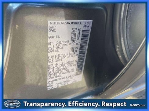 Certified 2024 Nissan Frontier SV image 20