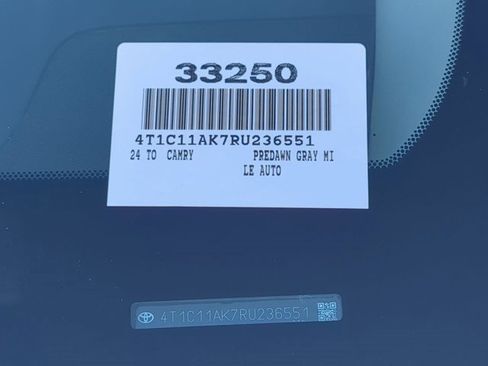 Certified 2024 Toyota Camry LE image 16