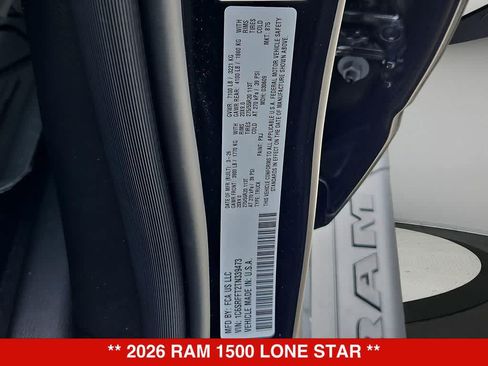 New 2026 RAM 1500 Lone Star AWD/4WD image 37