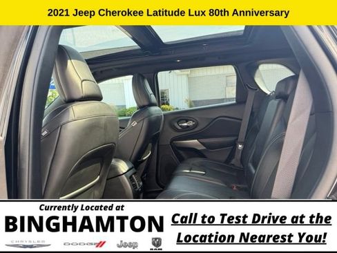 Used 2021 Jeep Cherokee Latitude Lux 80th Anniv w/ Quick Order Package 26U 80TH AWD/4WD image 21