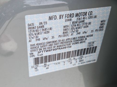 Used 2023 Ford Maverick Lariat w/ Lariat Luxury Package AWD/4WD image 19