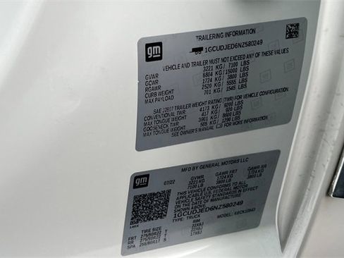 Used 2022 Chevrolet Silverado 1500 High Country w/ High Country Premium Package image 42