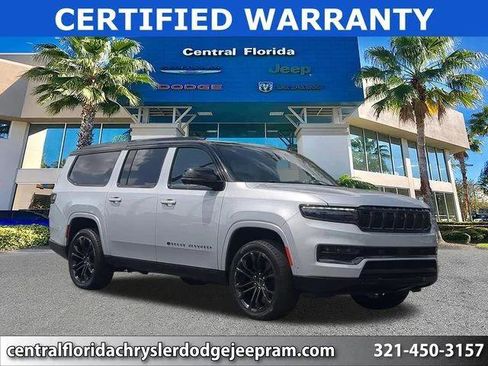 Certified 2024 Jeep Grand Wagoneer L Series II w/ Quick Order Packagew 28T AWD/4WD image 1