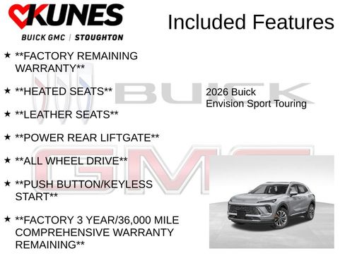 New 2026 Buick Envision Sport Touring image 3