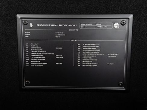 Certified 2022 Ferrari SF90 Stradale AWD/4WD image 48