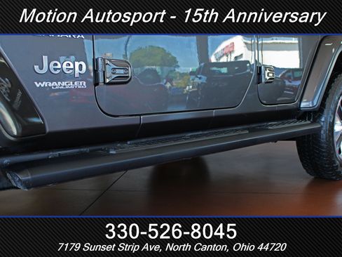 Used 2021 Jeep Wrangler Unlimited Sahara w/ Uconnect 4C Nav & Sound Group AWD/4WD image 51