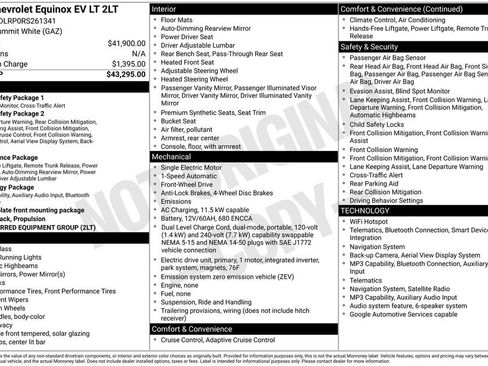 Used 2024 Chevrolet Equinox EV LT FWD image 37
