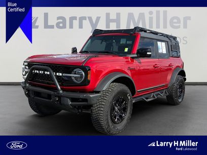 Certified 2021 Ford Bronco First Edition