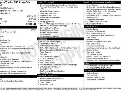 Used 2024 Toyota Tundra SR5 AWD/4WD image 5