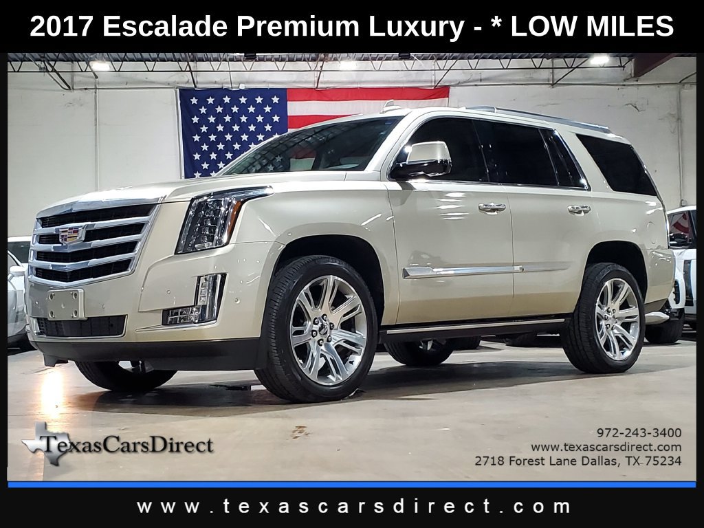Used 2017 Cadillac Escalade Premium Luxury AWD/4WD 360° Tour