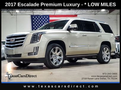Used 2017 Cadillac Escalade Premium Luxury