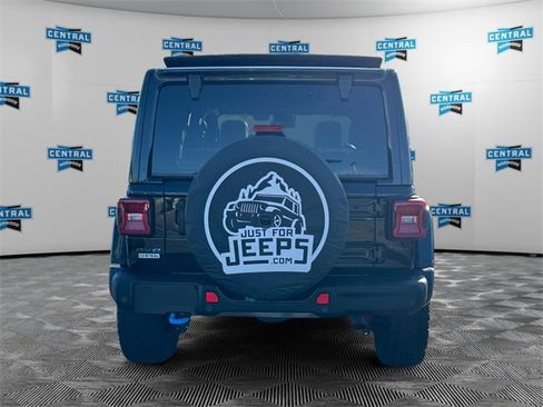 Certified 2022 Jeep Wrangler Unlimited Rubicon 4xe w/ Steel Bumper Group image 5