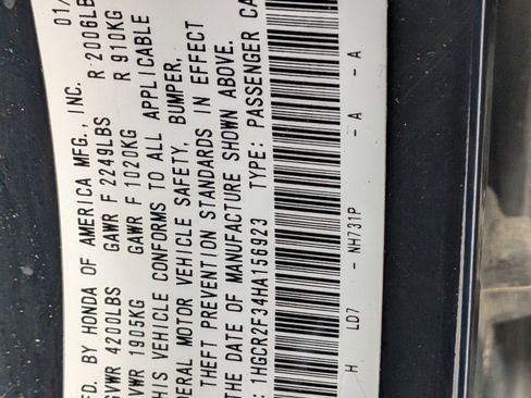 Used 2017 Honda Accord LX image 34