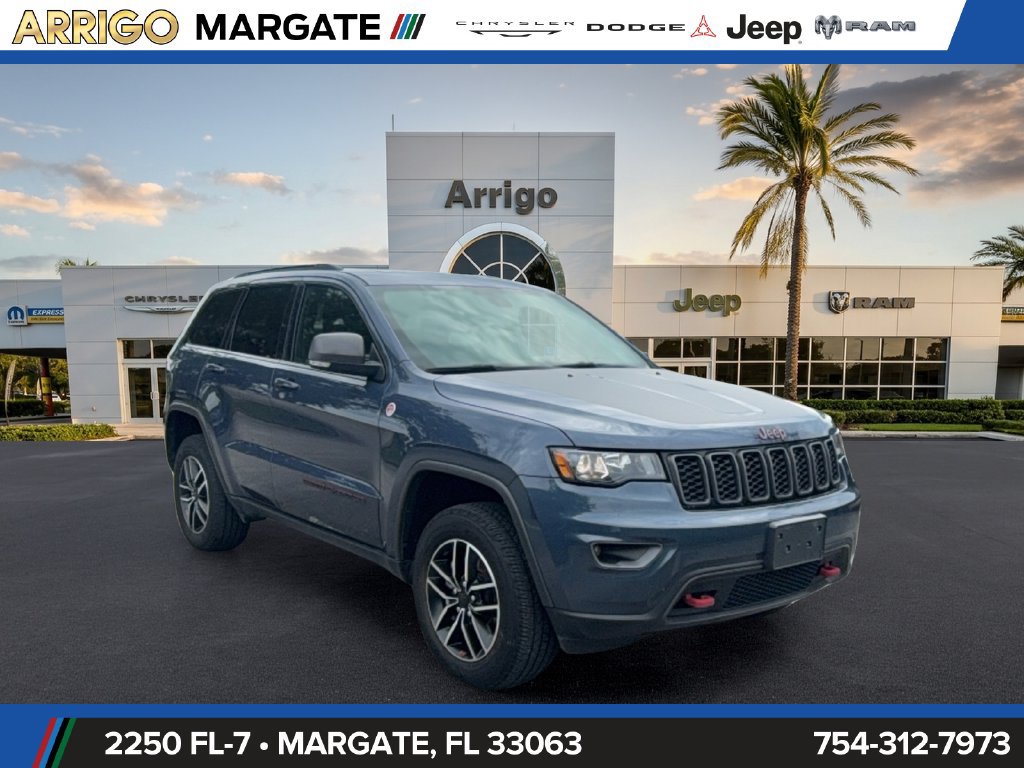 Certified 2021 Jeep Grand Cherokee Trailhawk AWD/4WD image 1