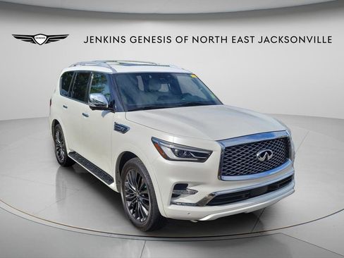 Used 2024 INFINITI QX80 Sensory w/ Cargo Package RWD image 1