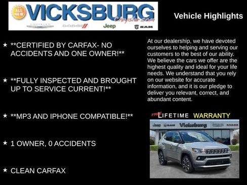 Used 2023 Jeep Compass Limited AWD/4WD image 13