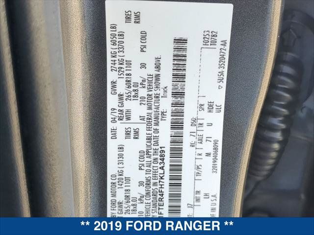 Used 2019 Ford Ranger XLT AWD/4WD image 24