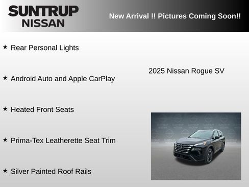 Used 2025 Nissan Rogue SV w/ SV Premium Package FWD image 12