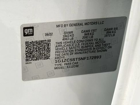 Used 2022 Chevrolet Malibu LS w/ Driver Confidence Package II FWD image 25