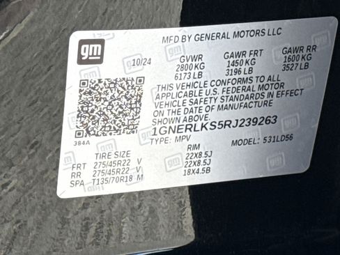 Certified 2024 Chevrolet Traverse RS image 47