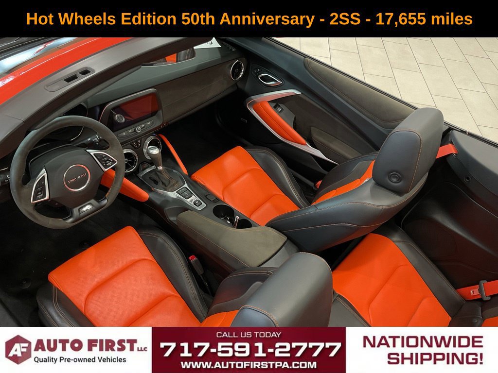 Used 2018 Chevrolet Camaro SS w/ Hot Wheels Edition RWD image 18