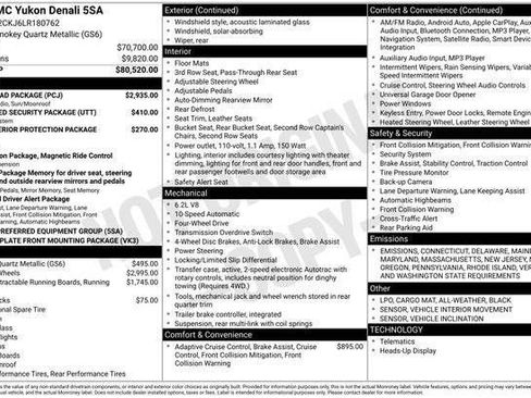 Used 2020 GMC Yukon Denali w/ Open Road Package image 24