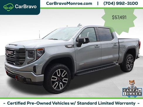 Certified 2024 GMC Sierra 1500 AT4 w/ Technology Package AWD/4WD image 2