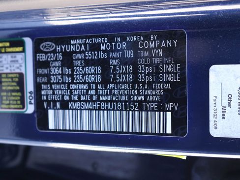 Used 2017 Hyundai Santa Fe SE image 21