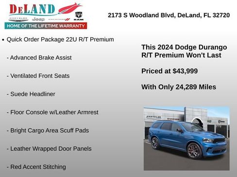 Used 2024 Dodge Durango R/T AWD/4WD image 6