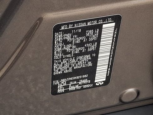 Used 2019 INFINITI QX80 Luxe image 30