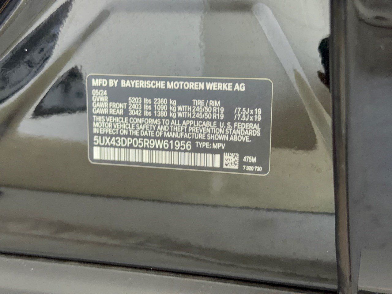 Certified 2024 BMW X3 sDrive30i w/ Convenience Package RWD image 31