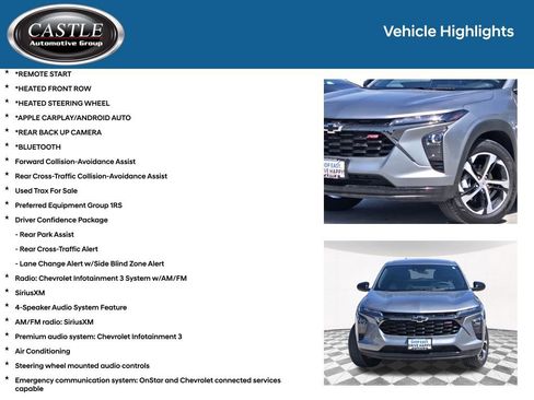 Used 2024 Chevrolet Trax RS w/ Driver Confidence Package FWD image 3
