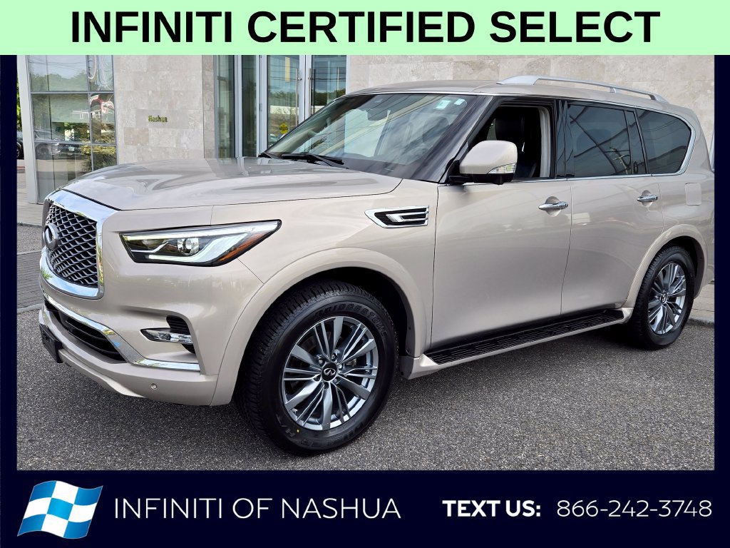 Certified 2021 INFINITI QX80 Luxe w/ Cargo Package AWD/4WD image 2