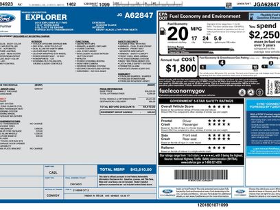 Used 2018 Ford Explorer XLT w/ Equipment Group 202A