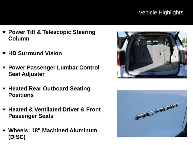 Used 2021 GMC Acadia SLT w/ Premium Package AWD/4WD image 8