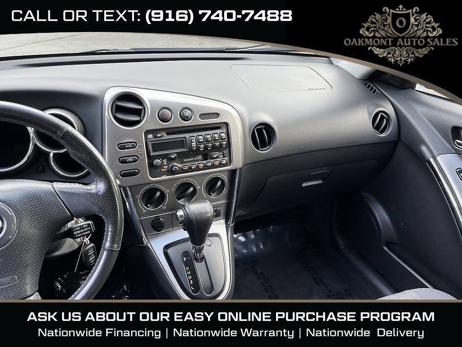 Used 2004 Toyota Matrix XR w/ Extra Value Pkg 1 FWD image 24