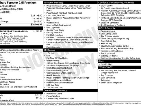 Used 2018 Subaru Forester 2.5i Premium image 6