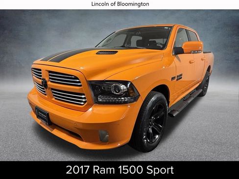 Used 2017 RAM 1500 Sport w/ Ignition Orange Sport Package AWD/4WD image 1