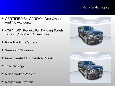Used 2016 Chevrolet Tahoe LTZ AWD/4WD image 4