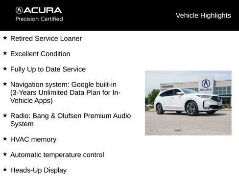 Certified 2026 Acura MDX SH-AWD w/ Advance Package image 5