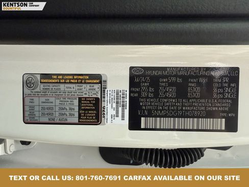 Used 2026 Hyundai Santa Fe Calligraphy w/ Tow & Go Package image 43